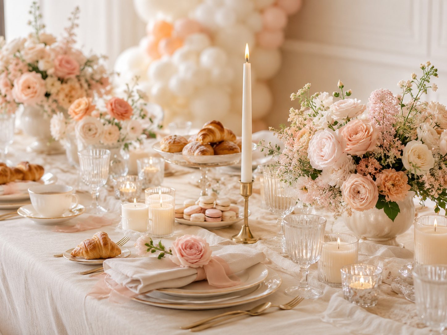 Brunch table